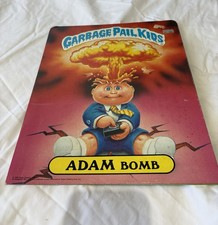 Vintage 1986 Garbage Pail Kids Pocket School Folder Topps Adam Bomb Sticky Rick picture