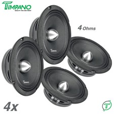 4x Timpano TPT-MR6-4 BULLET 6.5