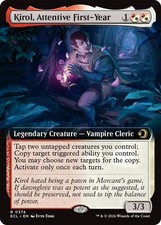 Foil Kirol, Attentive First-Year (Extended Art) - 374 - NM - Lorwyn Eclipsed picture