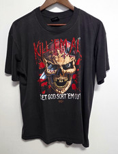 Vtg 1989 Kill Em All Let God Sort Em Out Shirt XXL Single Stitch Harley Rally NY picture