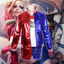 Girl Teen Harley Quinn Suicide Squad Party Costume Cosplay Outfit Suit Dress picture