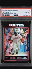 2005 Topps Chrome - David Ortiz #49 Black Refractor /225 picture