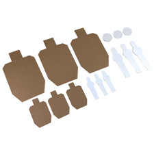Scaled Dryfire Target Kit including USPSA Targets, Poppers, Mini-Poppers, Plates picture