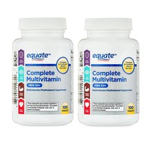 Equate Complete Multivitamin/Multimineral Supplement Tablets, 2 pack , 200 Count picture