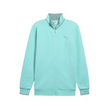 PUMA Vintage Sport Full Zip Track Jacket Mens Blue Casual Athletic Outerwear 633 picture
