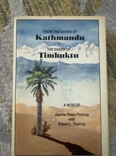 SIGNED From the Snows of Kathmandu to Timbuctu by Juanita O. Fleming 1990 picture