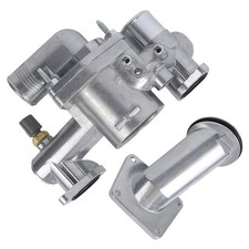 New AJ89485 Aluminum Thermostat Housing For Jaguar S-Type XJ8 XJR 4.2L 2003-2005 picture