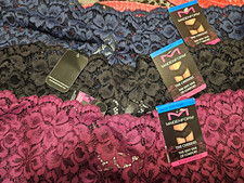 Maidenform The Cheekies Lace Floral Cheeky Boyshort Panties 3-Pack XL picture