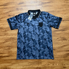 Retro Umbro England 1990 Blackout football jersey Size L picture