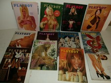 1972  full year all 12 issue  set playboy magazine all have CENTERFOLD ID#53 picture