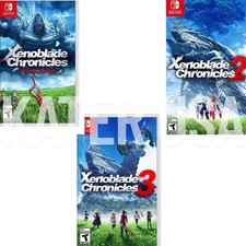 Xenoblade Chronicles: Definitive Edition, 2 & 3 Switch Brand New Game (RPG) picture