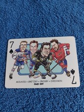 Mcdavid Gretzky Crosby Ovechkin Hero Decks Playing Card Hockey Card Rare Card picture