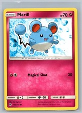 Marill 135/214 Common Lost Thunder Pokemon Near Mint picture