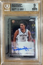 2025 Dylan Harper Topps Chrome Auto BGS 9/10 picture