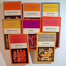 New Canadian Library Series PB Lot of 8 Novels Canada Literature picture