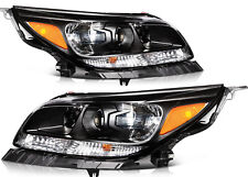 Left Right For Chevrolet Malibu 2013 2014 2015 Black Housing Headlight Assembly picture