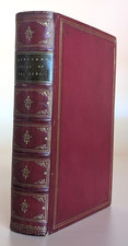1874 Idylls of the King Alfred Tennyson Fine Leather Binding Gilt Victorian picture