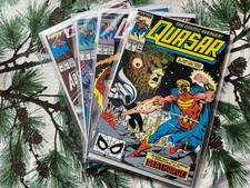 Marvel Comics: Quasar #2-5 1989  F/VF picture