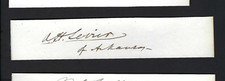 Ambrose H. Sevier cut signature Senator 1836-48 