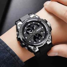 Reloj Para Hombre Mujer  Analog-DIGITAL  Deportivo  Waterproof Resistente Casual picture