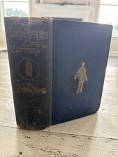 1875 Lord Byron Life & Letters by Thomas Moore HC Chatto Windus Illustrated picture