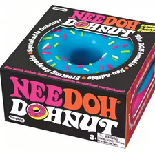 New Schylling NeeDoh Jelly Donut Squishy Fidget Stress Relief Toy Slow Rebound picture