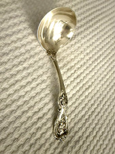 Reed & Barton Francis I Sterling Silver (.925)Gravey Ladel Serving Spoon Baroque picture