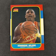 1986-87 Fleer #121 Dominique Wilkins RC picture