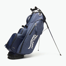 SOLD OUT Sun day Red Vessel Sunday Red Navy Blue Quilted Stand Golf Bag 14-Way 7 picture