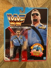 WWF Hasbro Big Boss Man Series 1 MOC - Excellent Condition - Wrestling Figure picture