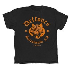 Deftones Sacramento Tiger Est 1988 Black Unisex T-shirt Size S-5XL picture