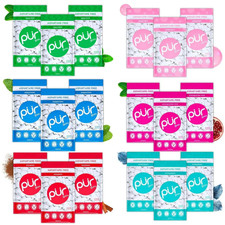 PUR Gum Aspartame Free Chewing Gum 100% Xylitol Natural,55 Pcs (Select Flavor) picture