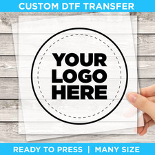 Personalized Logo DTF Transfer, Your Logo Here Dtf, Custom Logo Ready To Press picture
