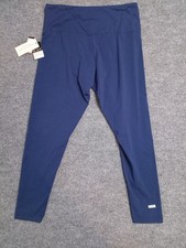 French Laundry Body Control Leggings Womens 1X Blue High Rise Stretch Pants NWT picture
