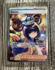 2026 Pokemon TCG Gwynn 119/084 Pitch Black Spec Illust Rare SIR Full Art Holo EN picture