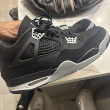Size 14 - Jordan 4 Retro SE Mid Black Canvas picture