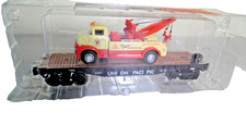 Menards 279-8320 Union Pacific Flatcar w/Rays Wreckers Tow Trucks NIB picture