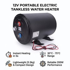 10L Water Heater Tankless Energy Saving Instant Hot Water System For RV Trip picture