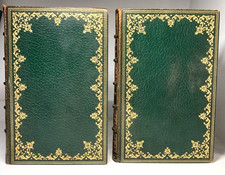 Emile Zola Pot-Bouille 2V Stikeman Morocco Leather Binding Japan Vellum Limited picture