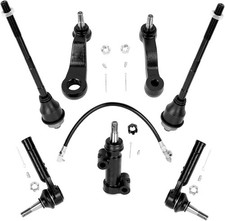 7pc Front Inner Outer Tierod Pitman Idler Arm Replacment for Silverado Sierra... picture