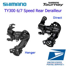 Shimano Tourney RD-TY300-SGS 6 / 7 Speed Hanger / Direct Rear Derailleur MTB picture