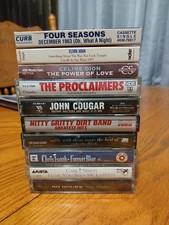 Cassette tape lot of ten. pop/rock. picture