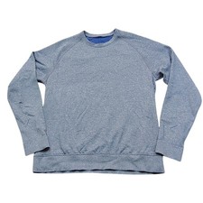 Lululemon Men's Long Sleeve Shirt M / L Engineered Warmth Crew Blue 40