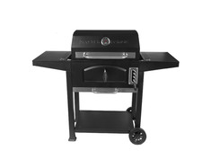 Master Forge Large 578-Sq.In. 24-in W Black Cart Charcoal Grill picture