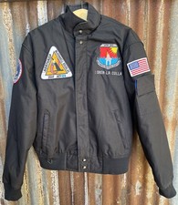 RARE Named USAF Nothrop McDonnell Douglas BLACK WIDOW II ATF-23 TEAM JACKET picture