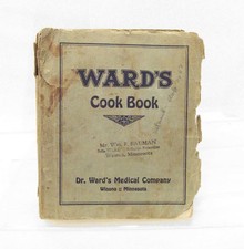 DR. WARD’S Cookbook Medical Co. Winona MN Recipes Tonics Vintage – As Is picture