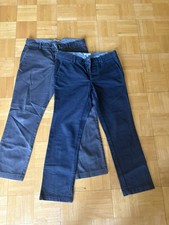 Gustin Men’s Slim Fit Navy Chino Pants Size 33 - Lot Of 2 picture