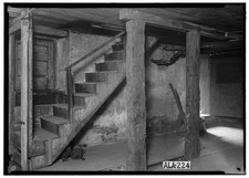 Photo:Tuscaloosa Alabama Duffies Tavern Basement Stair 1936 HABS picture