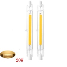 R7S LED Bulb COB Glass Tube 20W 118MM Replace Halogen Lamp Spot Light 110V 3000K picture