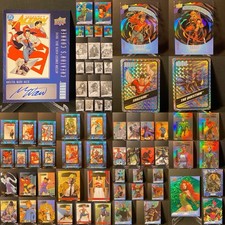2024-2025 Upper Deck DC Annual 74 Card Lot Mark Waid AUTO Poison Ivy Green #’ed picture